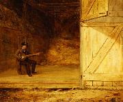 William Sidney Mount The Banjo Player  det China oil painting reproduction
